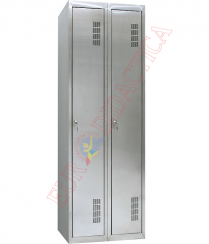 Vestiar inox 2 usi (600x500x1800mm)