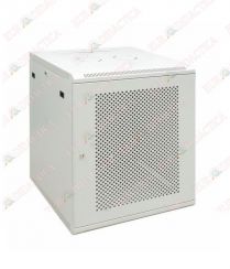 Dulap metalic SERVER, 1 usa plina si 1 perforata (600x600x775mm), montare in perete