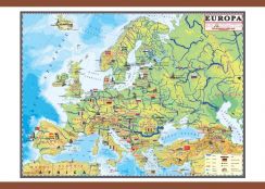 Harta Europei pentru copii