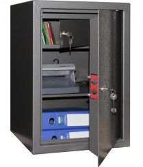 Seif birou, 1 raft si caseta cu cheie (450x370x650mm)