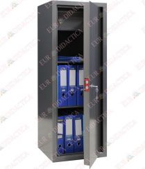 Seif birou 2 rafturi si caseta cu cheie (450x370x1200mm)