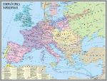 materiale_didactice_istorie_harti_murale_harta_europa_in_perioada_napoleoniana
