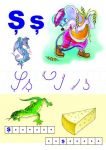 ALFABETUL LIMBII ROMANE (SET 31 PLANSE) FARA SIPCI DE PLASTIC