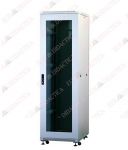 Dulap metalic SERVER, 1 usa plina si 1 din sticla (600x800x2040mm)