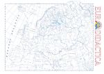 Europa. Harta pentru copii (500x350mm)