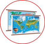 Harta lumii (hărți cu șipci)
