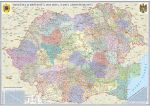 Romania si Republica Moldova, Harta administrativa